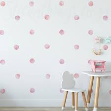 Watercolour Dot Wall Decals Large