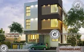 Perched on a rocky bluff in california'. 3 Story Contemporary House Plans 70 Kerala Modern Home Designs