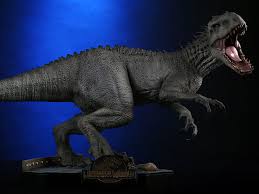 Jurassic world купить или взять напрокат. Jurassic World Indominus Rex Final Battle 1 24 Scale Diorama
