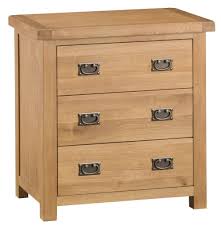 hamilton oak 3 drawer chest cambridge