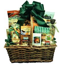 office party gourmet gift basket from