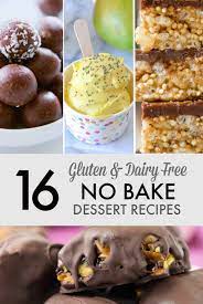 dairy free no bake dessert recipes