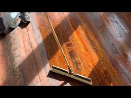 wood floor repair and refinish in