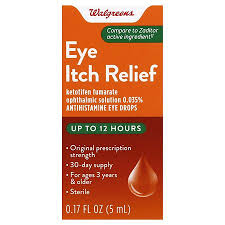 walgreens eye itch relief drops 0 17oz