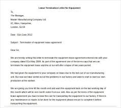 Business Lease Termination Letters News