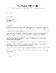 Best Marketing Manager Cover Letter Sample Examples Production