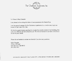 Employment Reference Letter Template With Sample Recommendation