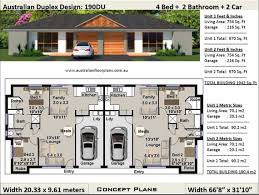 Bedrooms Duplex Design
