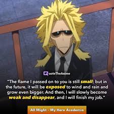 Play the sound all might i am here this mp3 audio sound quote is from: 25 Powerful All Might Quotes My Hero Academia Images