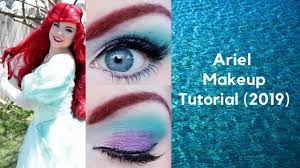 ariel little mermaid makeup tutorial