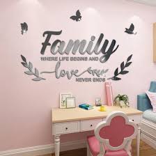 Wall Letter Acrylic Quotes Diy