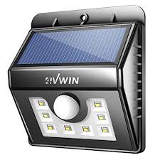 4vwin 8 Led Solar Motion Sensor