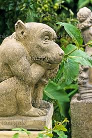Image Bizarre Stone Garden Sculpture Of