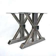 Golden Modern Metal Dining Table Legs