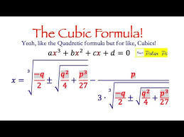 The Derivation Of The Cubic Formula