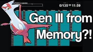 Can We Name Every Gen 3 Pokemon from Memory? [Sporcle Quiz] - YouTube
