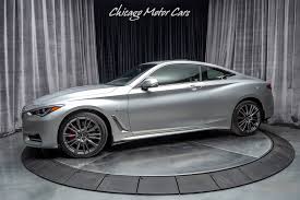 There are 7682 red sports car for sale on etsy, and they cost $18.95 on average. Used 2017 Infiniti Q60 Red Sport 400 Awd Coupe Msrp 57k Premium Plus Package For Sale Special Pricing Chicago Motor Cars Stock 16833