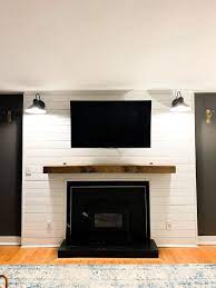 Shiplap Fireplace Mantle Shiplap