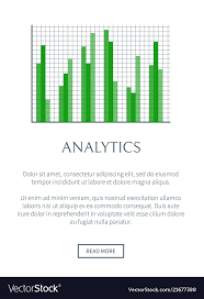 Analytics Chart With Scale Net Banner
