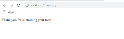 header location in php php header