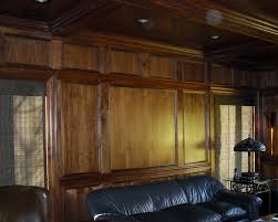 Wood Paneling Dressing Up The Wall