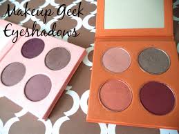 review makeup geek eyeshadows