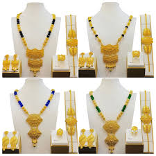 dubai gold jewellery set best
