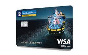 Limited time offer get a $100 statement credit + 10,000 bonus points. Royal Caribbean Visa Signature Card Cruise Rewards Royal Caribbean Cruises