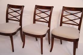 mahogany cross back dining chairs fine