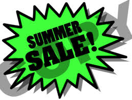 Second Life Marketplace Summer Sale Sign