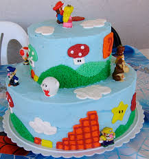 This spectacular super mario seventh birthday party was submitted by rachel pippi of nestling designs. Pictures On Super Mario Brothers Birthday Cake