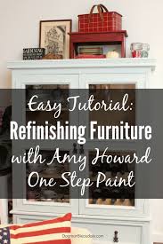 refinishing furniture with amy howard