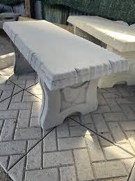 New Reinforced Concrete Garden Bench