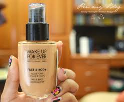 face body liquid makeup foundation