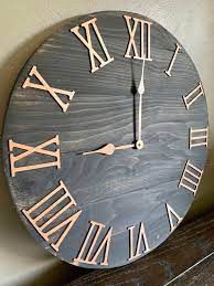 Copper Distressed Wall Clock