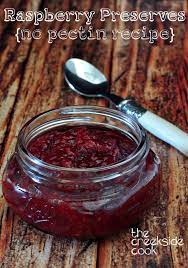 raspberry preserves no pectin recipe