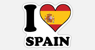 i love spain spanish flag