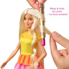 barbie ultimate curls blonde doll