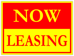 Now Leasing Sign Template