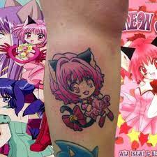 Tattoo uploaded by ClaryScarletTattoo • Mew Ichigo from Tokyo Mew Mew •  Tattoodo
