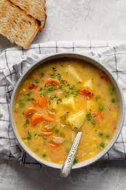 Considerable Easy Vegetarian Vegetable Soup gambar png
