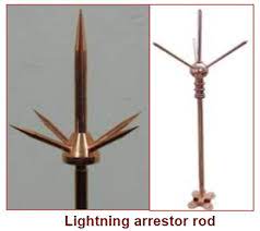 lightning arrester for a building