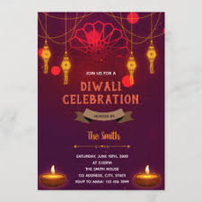 diwali invitations invitation