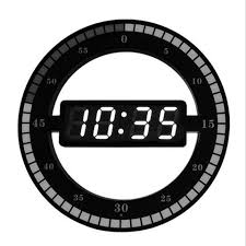 Maybe you would like to learn more about one of these? Buy Online 3d Led Digital Wall Clock Electronic Night Glow Round Wall Clocks Automatically Adjust Brightness Desktop Clock Eu Plug Alitools