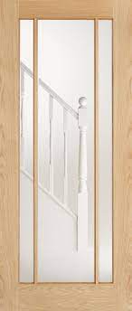 Lpd Doors Oak Lincoln Glazed 3l Clear