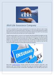 You don't have to be an aaa member to buy life insurance from the. Aaa Life Insurance 3mbtech Com By Gary W Blackmon Insure Life Agency Issuu