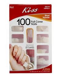 kiss 100 full cover nails short