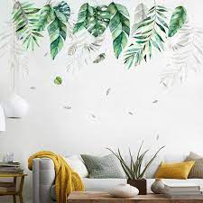 Removable Wall Stickers Falling Leaves