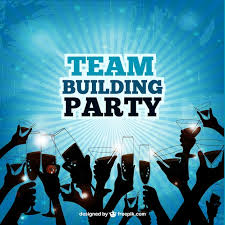 free vector team building party