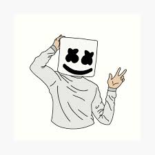 Discover (and save!) your own pins on pinterest Produits Sur Le Theme Marshmello Redbubble